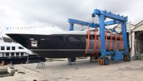 Motor Yacht Lucky Me at her launch